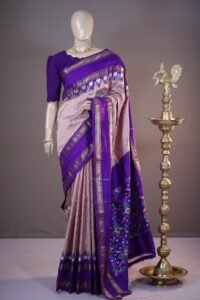 Pochampally Voilet Saree