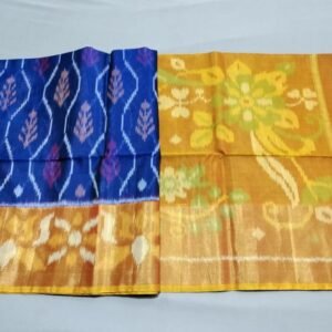 Pure Ikkat Sico Saree