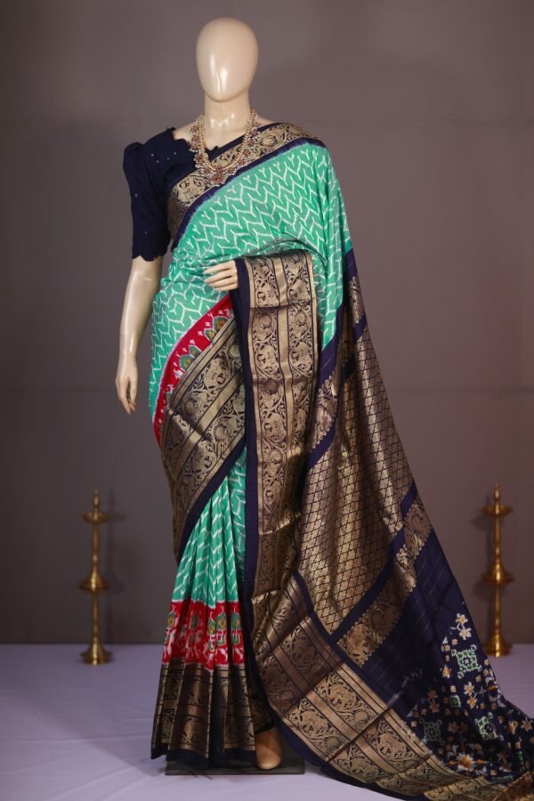 ikakt silk pochampally saree