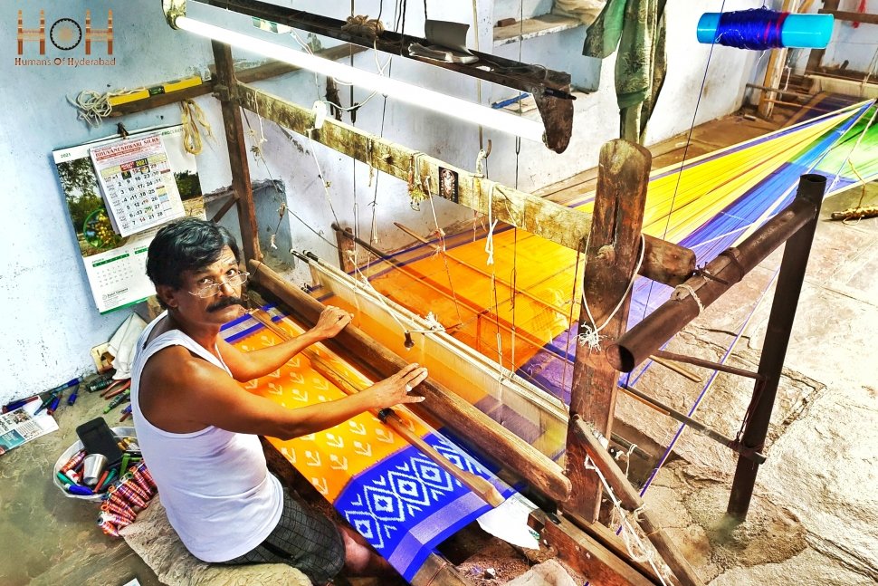 Pochampally Ikkat Sarees Weaving | Step-By-Step Process - JRS Handlooms