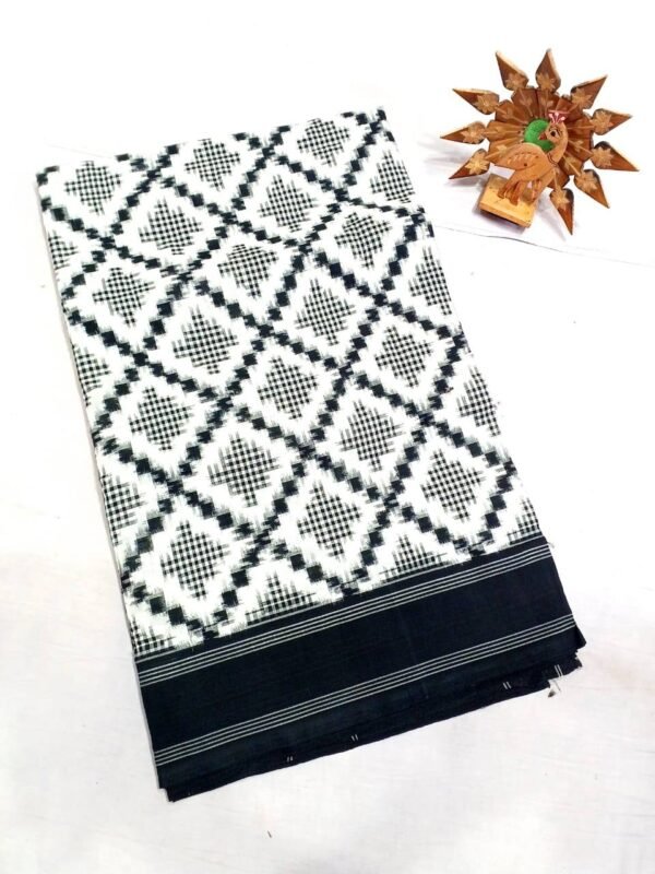 double ikkat cotton saree