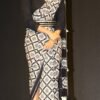 Pochampally Double Ikkat Cotton Saree - Image 2
