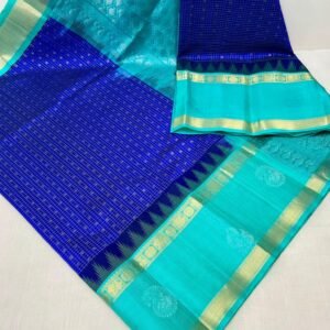 Kuppadam Silk Saree with big border