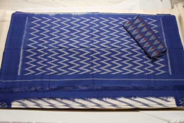 ikkat cotton sarees with blouse