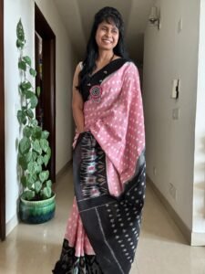 ikkat pochampally cotton saree