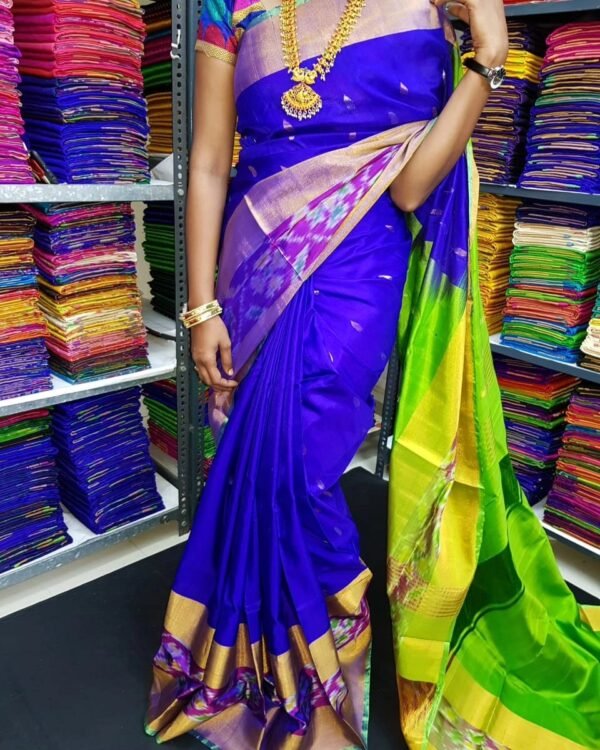 Uppada ikkat pochampally saree