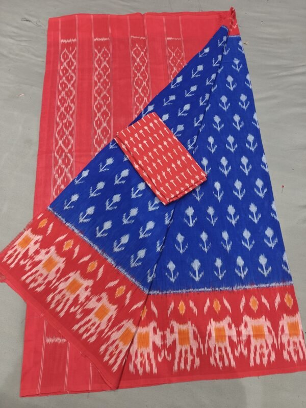 pochampally cotton pure saree