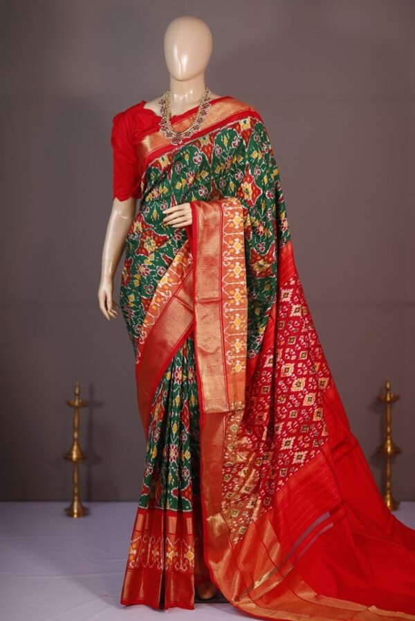Pochampally ikkat patola saree