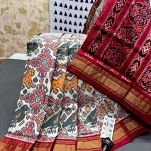Pochampally Ikkat Patola Saree