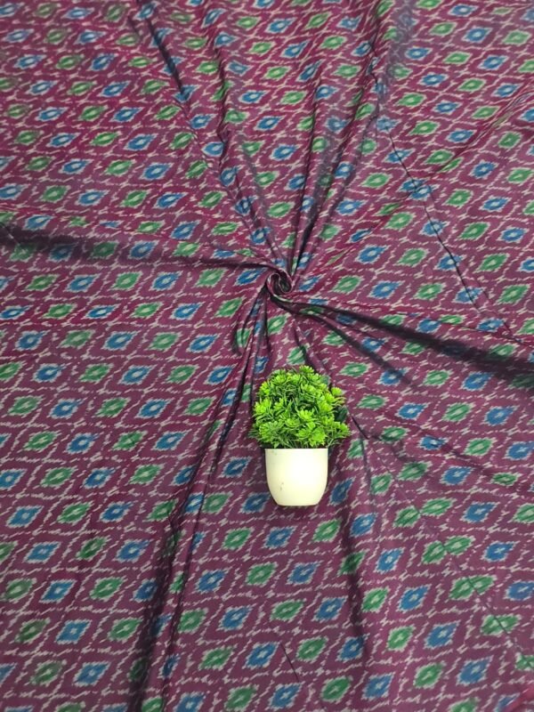 Pochampally Silk cotton fabric