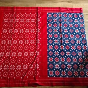 Double Ikat Telia Rumal Saree