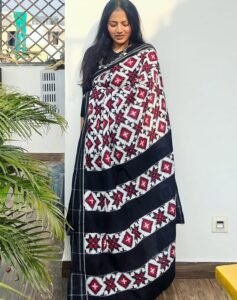 Telia rumal Cotton Saree