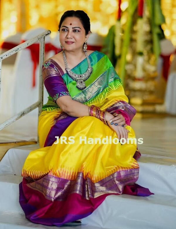 pochampally ikkat silk saree