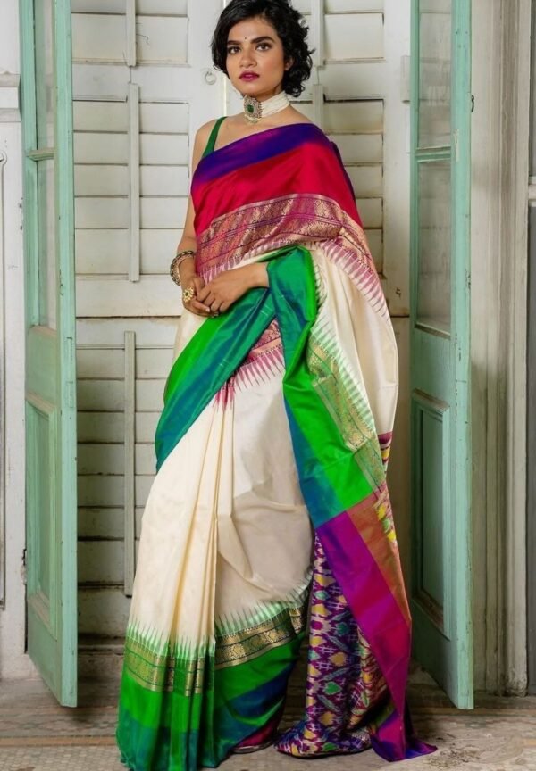pochampally ikkat silk saree 2