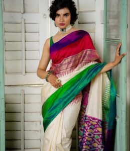 pochampally ikkat silk saree