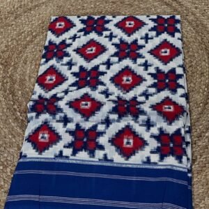 Puttapaka Telia Rumal Cotton Saree
