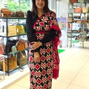 telia rumal cotton saree