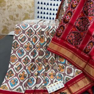 Ikat Patola Silk saree