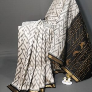 Pochampally Ikat Silk Saree