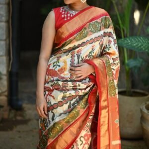 Patola silk saree ikat