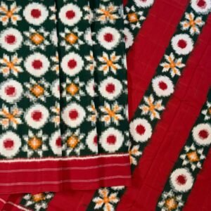 Puttapaka Telia Rumal Cotton Saree