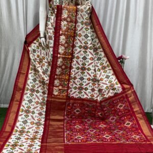 Pochampally Ikat Silk Saree