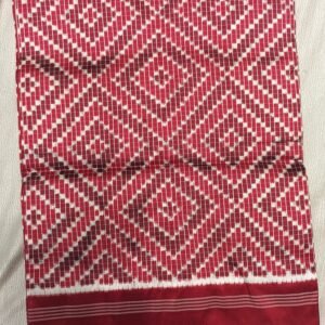 Double Ikat Telia Rumal Silk Saree