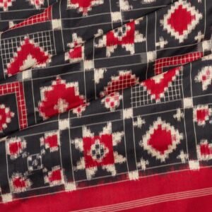 12 Motifs Telia Rumal Cotton Saree